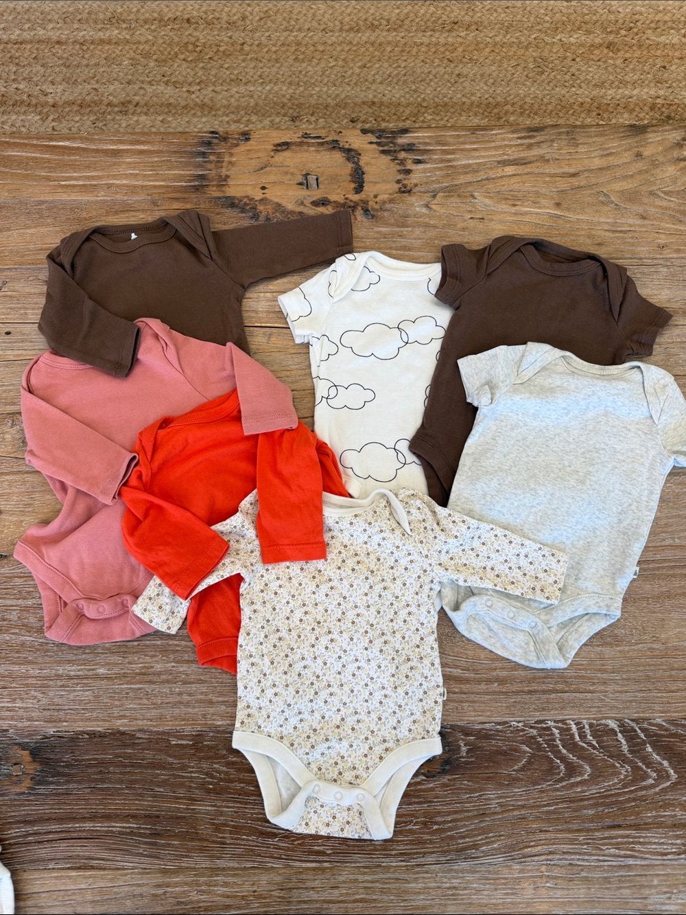 Never worn- Baby Gap Onesies 0-3 Months